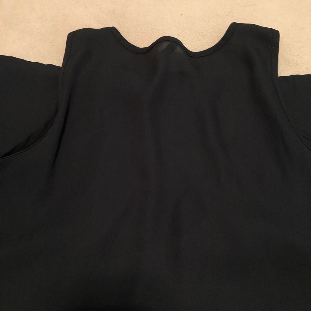 Brenda’s Shear Sleeveless Blouse